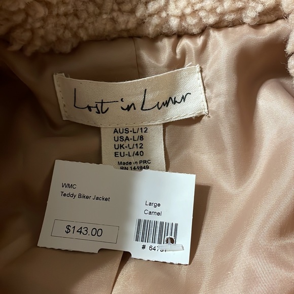 Womens Lost in Lunar jacket, brand new with tags - Picture 4 of 4